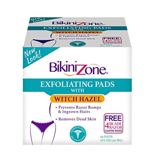 Bikini Zone After Shave Pads 50 Count Tiendamia Com