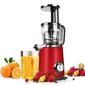 Amazon.com: Juice Extractor WOQI Juicer Slow Masticating &hellip;