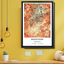 St. Augustines Map Poster, Florida Map Art