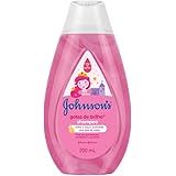 Shampoo Gotas de Brilho, Johnson's Baby, Rosa, 200 ml