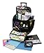 Darice Rolling Craft Tote Classic Black, 17x17 inches