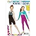 Kwik Sew K3887 Unitard Sewing Pattern, Size XS-S-M-L-XL