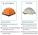 LETHMIK Camping Tent, Automatic Portable Pop-Up Tent, 2-4person, 30 Seconds Easy Set up, Waterproof Lightweight Tent for Camping Outdoor Hiking with Travel Climbing with Carry Bag