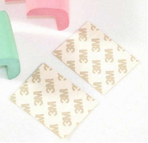4 pcs Baby Furniture Corner Safety Bumper Security Table Desk Corner Edge U type Protector Guard Cushion Softener (Pink)