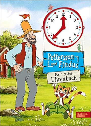Pettersson Und Findus Mein Erstes Uhrenbuch Amazon De Nordqvist Sven Bucher