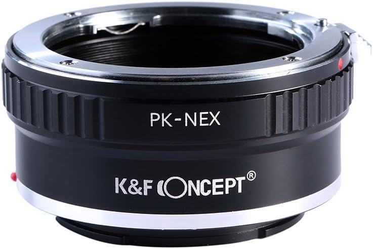 K&F CONCEPT PK to NEX Lens Mount Adapter, Compatible with Pentax K Mount Lens and Compatible with Sony Alpha E Mount Cameras - Image 3