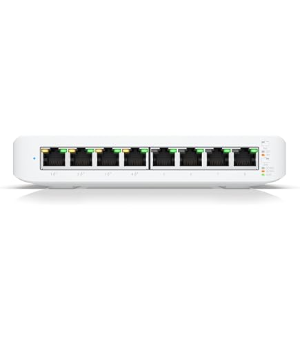 Amazon.com: Ubiquiti UniFi Switch 8 60W (US-8-60W),White : Electronics