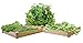 Greenes Fence Original Cedar Raised Garden Bed, 4' x 12' x 7-10.5