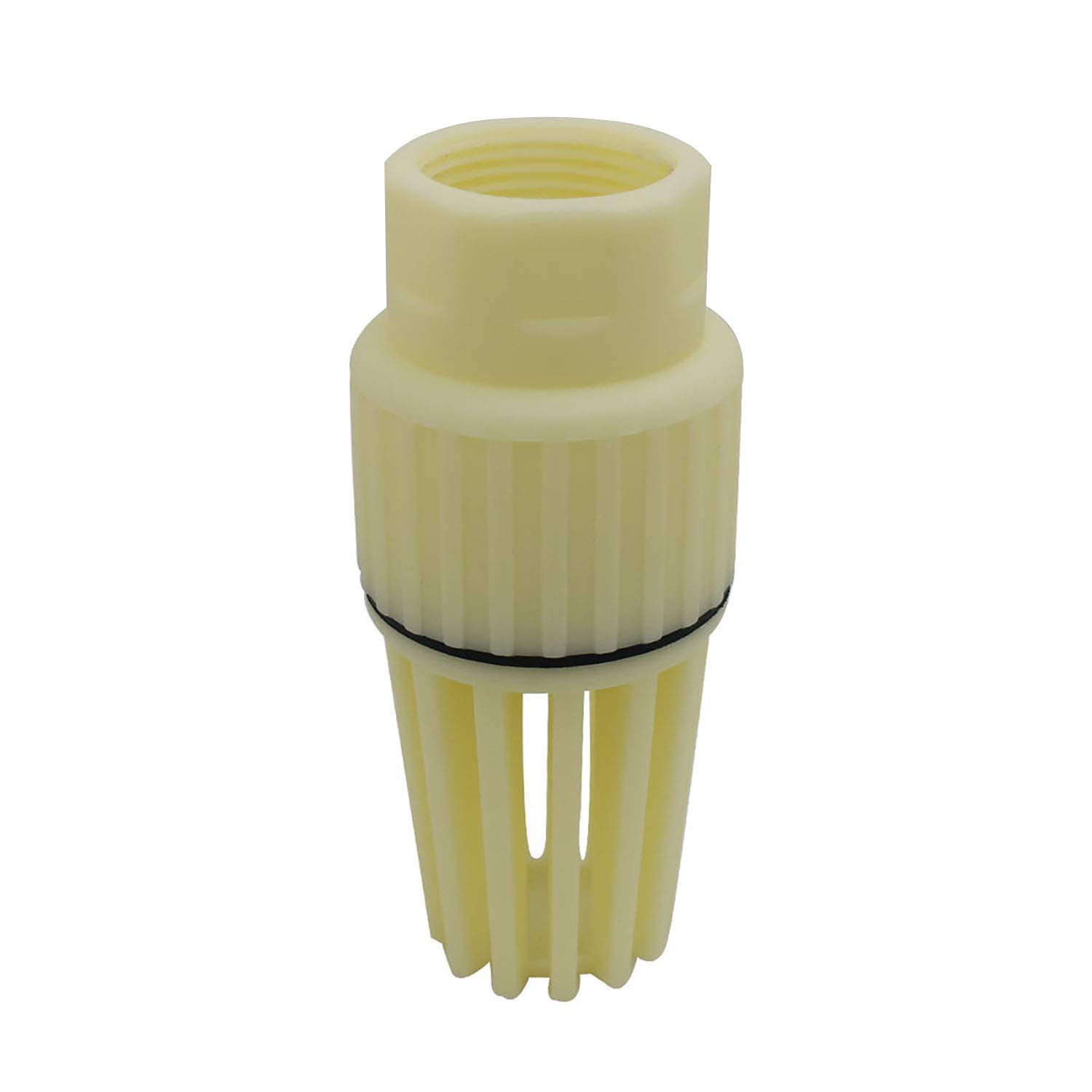 Foot Valve Strainer PVC Check Valve 1/2 3/4 1 1-1/4 1-1/2 2 3 4 inch Anti Return Non Return Plastic Foot Valve Filter Pool Pump Well (3 inch)