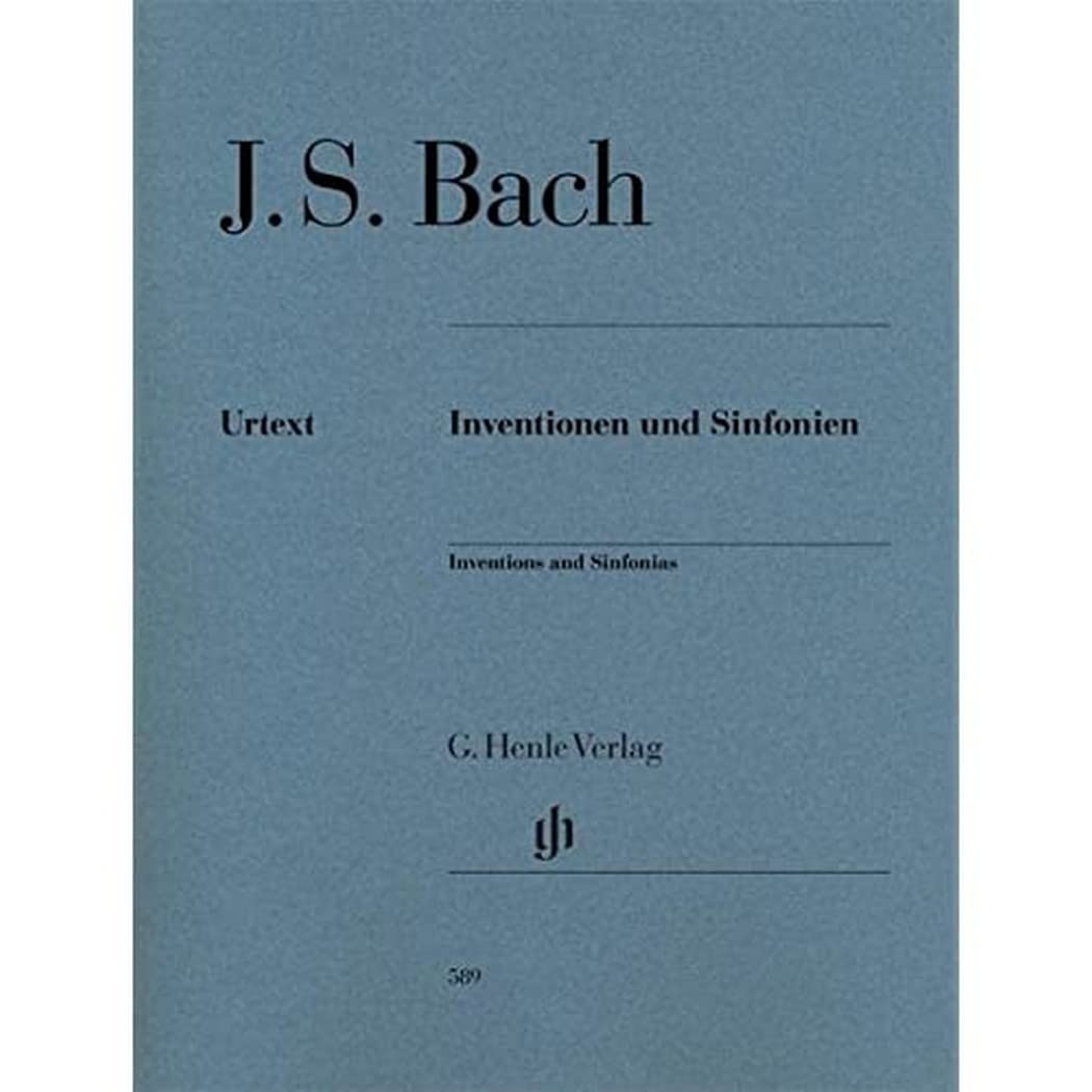 Inventions and Sinfonias - Piano - Urtext Edition / revised edition - HN 589