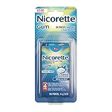 Nicorette Nicotine Gum, White Ice Mint, 20 Count