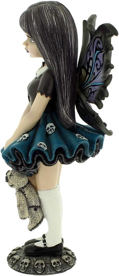 Nemesis Now Noire Fairy Figurine, Black, 14cm, Resin - Image 3