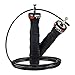 5BILLION Speed Jump Rope - Nature Handle - Adjustable with Ball Bearings - Workout for Double Unders, WOD, Outdoor, MMA & Boxing Training