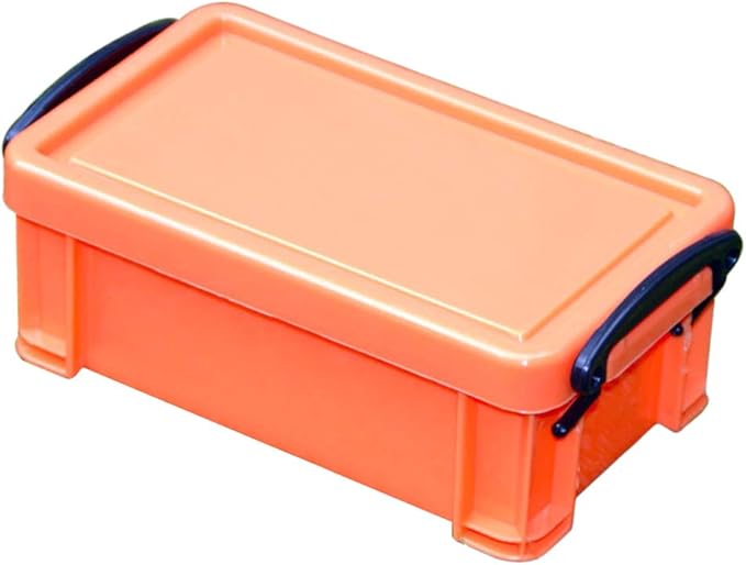 VANKOA - Caja de almacenamiento (13,8 x 7,7 x 5,3 cm, apilable, con