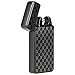 Kivors USB Rechargeable Flameless Electronic Plasma Double Arc Pulse Cigarette Metal Lighter
