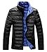 ZSHOW Men's Lightweight Down Jacket Packable Stand Collar Down Coat Outerwear