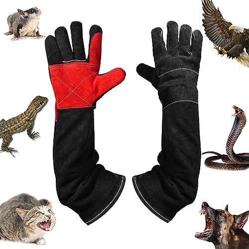 Jossens Animal Handling Gloves,Cat Bite Proof Gloves,Multipurpose Pet