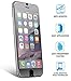 iPhone 6 Plus / 6S Plus Tempered Glass Screen Protector - Aduro Shatterguardz Anti-Scratch, Anti-Fingerprint Coating, Ultra-Sensitive Touch Tech for Apple iPhone 6 Plus / 6S Plus