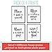 Outshine Funny Bathroom Quotes Wall Decor Art Prints (4 Pack Unframed ) | 8” x 10” Witty Sayings and Signs | Decorations for Guest Bath, Powder Room, Master | Best Funny Gift