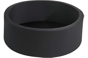 ENMOGO Foam Ball Pit for Toddlers Kids Soft Ball Pool Ideal Gift Play Toy for Children Kiddie Pools - Black