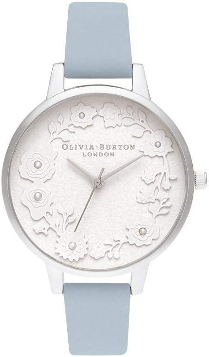 Olivia Burton Women's Analogue Quartz Watch with Leather Strap OB16AR04