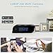 AISOUL Wi-Fi Hidden Camera Clock HD Full 1080P Live Video Motion Detection Alarm Loop Recording Spy Camera Mini Nanny Camera