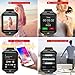 Smart Watch for Android Phones iPhone Compatible for Men Women - Aeifond Bluetooth Touch Screen Smartwatch Fitness Tracker with Camera Step Calorie Counter Sleep Monitor SIM SD Card Slot (Black1)