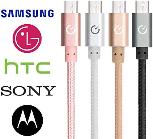 Micro USB cable for Android (3m Rose Gold)