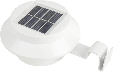 Valla de luz Solar Solar al Aire Libre Powered Gutter Luces llevada