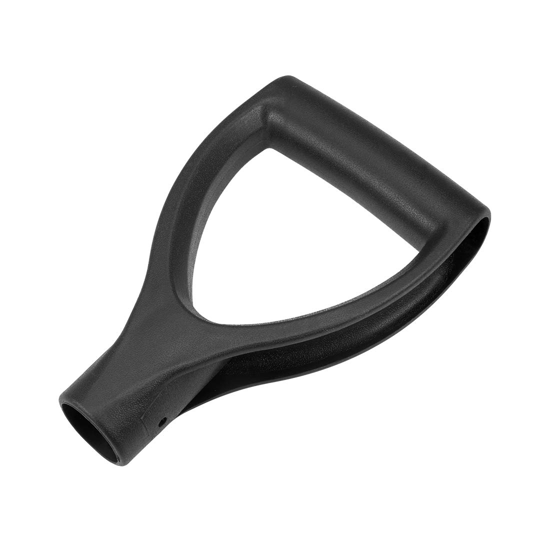 sourcing map Shovel D Grip Handle, 32mm Inner Diameter PVC for Digging Raking Tool Black