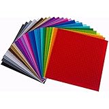 Classic Baseplates 10" x 10" Building Brick Baseplates by Strictly Briks | Compatible with Major Brands