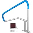 VEVOR Pool Handrail, 55 x 32 inch Railing, Stainless Steel with Base Plate for Indoor/Outdoor Pools, Safety Railing for Decks, Rust-Proof Grab Bar with Grip Cover & Accessories for Spas