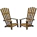 The Queen's Treasures 18 Inch Camping Furniture and Accessories for American Girl, Great Outdoors Wilderness Adventure Play Set. 2 Adirondack Chairs, 2 S’Mores, 2 Marshmallow Sticks and Fire Pit