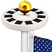 TOTOBAY Solar Power Flag Pole Flagpole Light, Super Bright Weatherproof Downlight for Most 15 to 25 Ft Auto On/Off Night Lighting