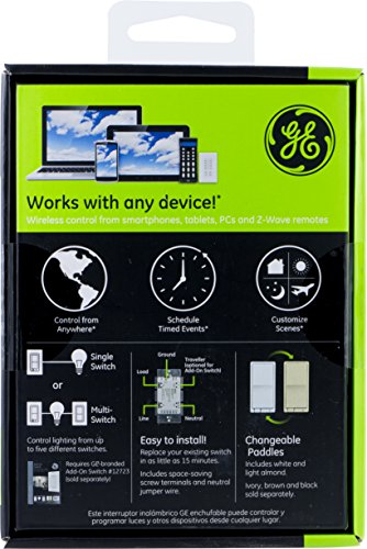 GE Z-Wave In-Wall Smart Light Switch