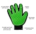 Pet Deshedding Massage Glove, Grooming Gloves, Good fits for Dogs, Cats, Horses and other animals