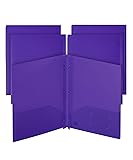 Mr. Pen- Plastic Folders with Pockets and Prongs, 5