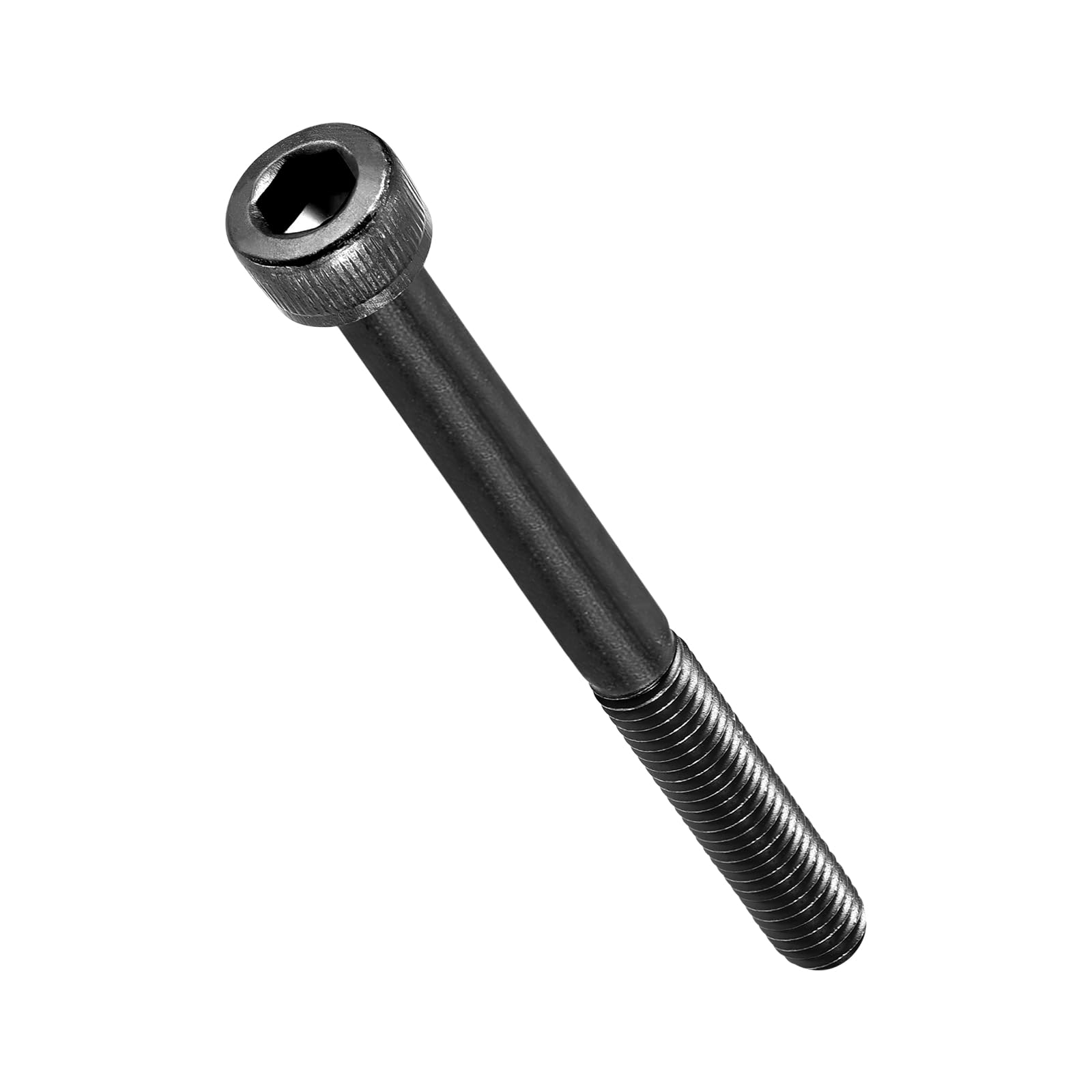 METALLIXITY Socket Head Cap Screws(M5-0.8x60mm)30Pcs, Carbon Steel Allen Socket Drive DIN912/ISO4762 Metric Oxide - Machine Grade 12.9 Internal Hex Screw UNC Coarse, Black