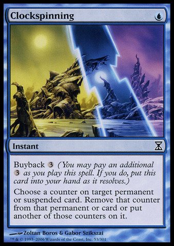 Magic: the Gathering - Clockspinning - Time Spiral