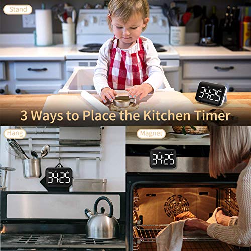 NOKLEAD Digital Kitchen Timer Countdown Count Up Timer with