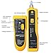 Cable tester, TopOne Wire Tracker Tester RJ45 RJ11 Network Cable Tester Telephone Phone Wire Finder Ethernet LAN Line Finder Cat5 Cat6 with 2 Network Wire Stripper, Headphone, Toolkit Upgraded Version