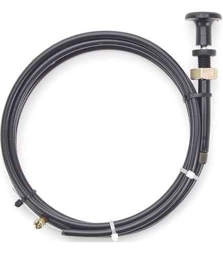 thumbnail image 2 of Universal Carburetor Push Pull Choke Control Cable – Fits 60122 Lawn Tractor Mower 2 of 6