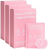 UOZXIL Instalift PDRN & Collagen Eye Patches, Under Eye Patches for Puffy Eyes and Dark Circles & Fine Lines, with Niacinamide, Hydrolyzed Collagen, Deep Moisturizing & Soothing Eye Mask, 24 Pairs