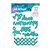 Spellbinders Jane Davenport Mermaid for Each Other Etched/Wafer Thin Dies, Teal
