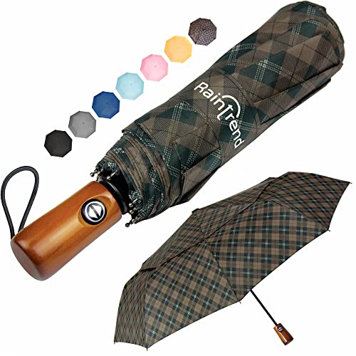 NEW Premium Large Windproof Double Canopy Umbrella for Rain,Travel Umbrella,Compact Automatic Umbrella,Folding Umbrella for Backpack,Portable Umbrella Auto,Mens Umbrella Compact, Pattern