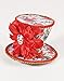 Forum Novelties Day of The Dead Top Hat Fascinator
