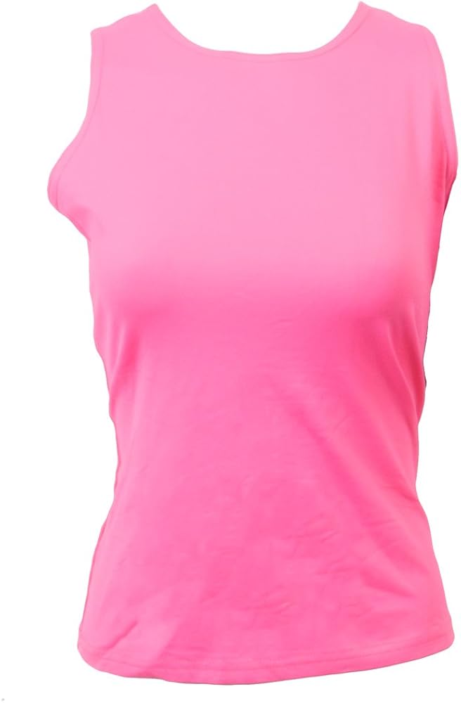 Linda Leal Sleeveless Shell Pink Medium Amazon Co Uk Clothing