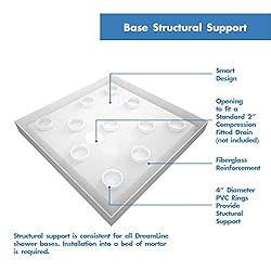 DreamLine SlimLine Single Threshold Shower Base in