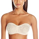 Wacoal Women's Halo Strapless Bra, Naturally Nude, 32DDD