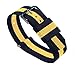 BARTON WATCH BANDS 18mm Navy/Lemon Standard Length Ballistic Nylon NATO® Style Straps